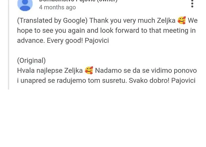 Case de vacanță Domacinstvo Pajovic Gornji Milanovac