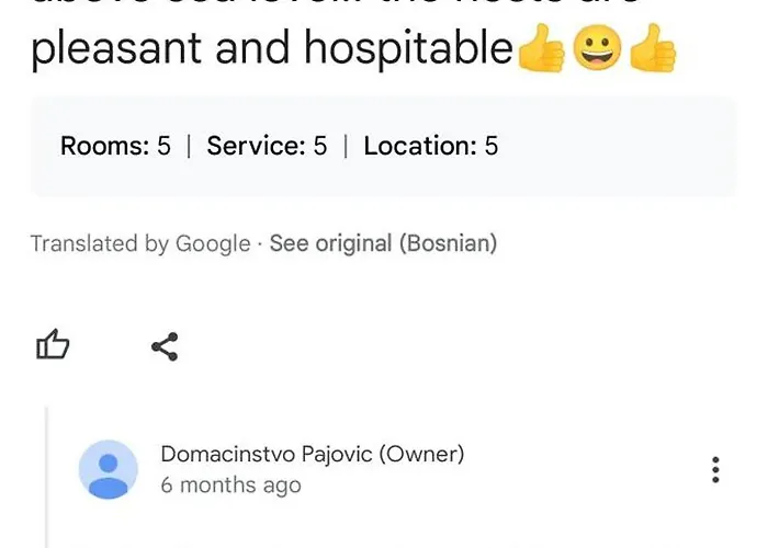 Domacinstvo Pajovic Case de vacanță